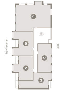 4-к квартира, вторичка, 154м2, 8/9 этаж