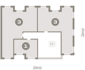 1-к квартира, вторичка, 34м2, 3/11 этаж