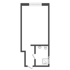 Студия квартира, вторичка, 20м2, 9/10 этаж