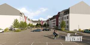 3-к квартира, строящийся дом, 66м2, 3/4 этаж