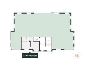 1-к квартира, вторичка, 34м2, 2/4 этаж