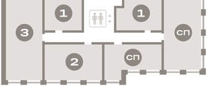 2-к квартира, вторичка, 94м2, 5/9 этаж