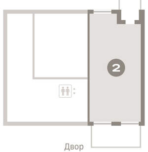 2-к квартира, вторичка, 106м2, 1/17 этаж