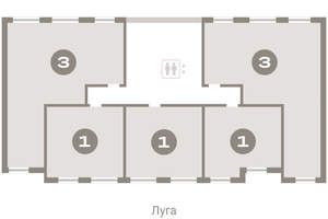 3-к квартира, вторичка, 82м2, 5/17 этаж
