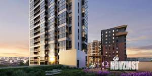 2-к квартира, строящийся дом, 58м2, 18/18 этаж