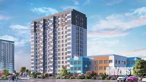 Студия квартира, строящийся дом, 30м2, 8/15 этаж