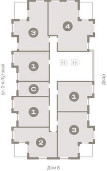 2-к квартира, вторичка, 103м2, 15/16 этаж