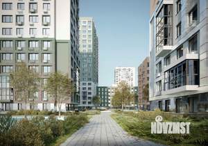 2-к квартира, строящийся дом, 60м2, 3/25 этаж