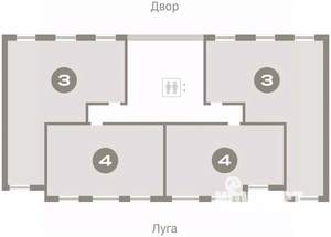 3-к квартира, вторичка, 80м2, 6/7 этаж