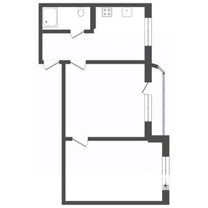 2-к квартира, вторичка, 60м2, 4/10 этаж