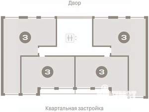 3-к квартира, вторичка, 118м2, 7/9 этаж