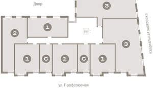 3-к квартира, вторичка, 103м2, 7/10 этаж