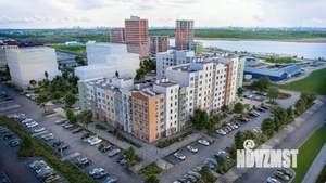 1-к квартира, строящийся дом, 37м2, 2/8 этаж
