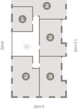 1-к квартира, вторичка, 35м2, 8/16 этаж