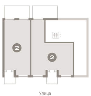 2-к квартира, вторичка, 107м2, 1/17 этаж