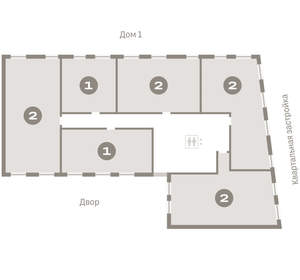 2-к квартира, вторичка, 91м2, 4/10 этаж