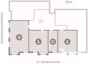 2-к квартира, вторичка, 72м2, 3/10 этаж
