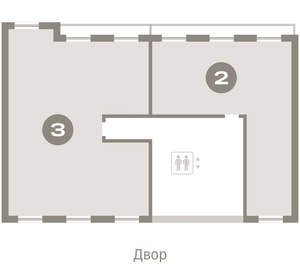 3-к квартира, вторичка, 80м2, 8/17 этаж