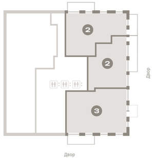 3-к квартира, вторичка, 140м2, 1/25 этаж