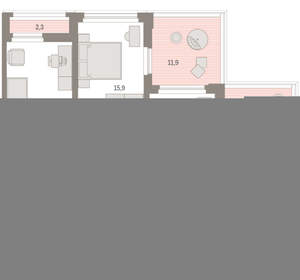 3-к квартира, вторичка, 116м2, 13/25 этаж