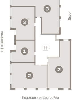 2-к квартира, вторичка, 73м2, 6/9 этаж