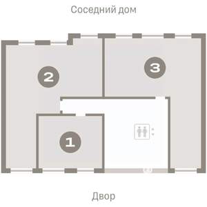 3-к квартира, вторичка, 85м2, 4/9 этаж