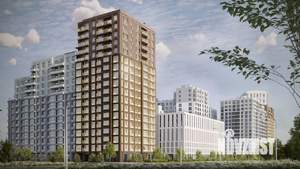 1-к квартира, сданный дом, 41м2, 13/16 этаж