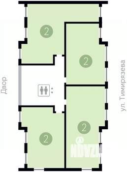 2-к квартира, вторичка, 85м2, 8/9 этаж