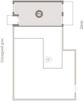 2-к квартира, вторичка, 104м2, 1/7 этаж