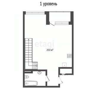 1-к квартира, вторичка, 152м2, 8/9 этаж