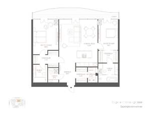 1-к квартира, вторичка, 124м2, 7/10 этаж