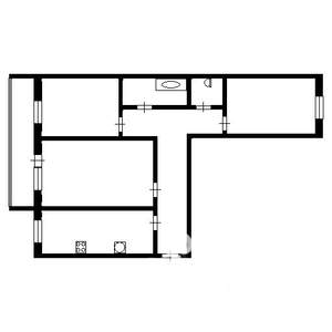 3-к квартира, вторичка, 61м2, 4/9 этаж