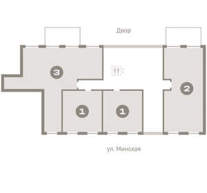 2-к квартира, вторичка, 107м2, 2/16 этаж