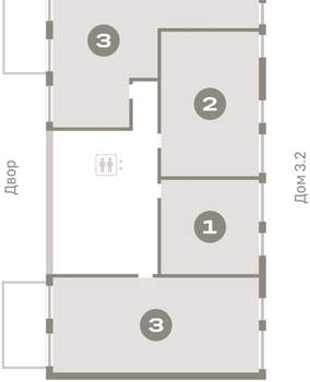 3-к квартира, вторичка, 101м2, 2/25 этаж
