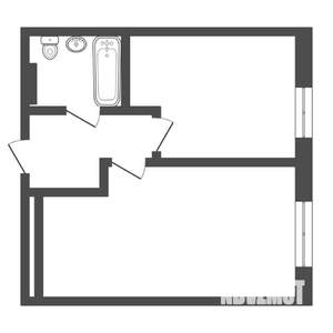 1-к квартира, вторичка, 40м2, 11/24 этаж