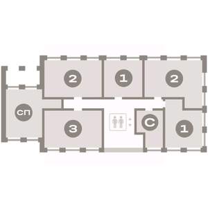 1-к квартира, вторичка, 49м2, 4/5 этаж