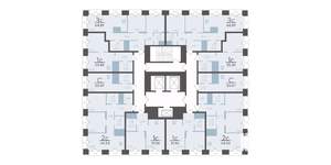 3-к квартира, вторичка, 65м2, 23/25 этаж