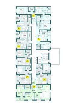 3-к квартира, вторичка, 88м2, 2/4 этаж