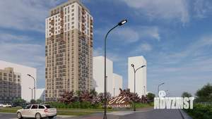 2-к квартира, строящийся дом, 61м2, 12/25 этаж