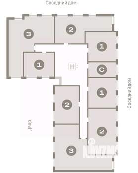 3-к квартира, вторичка, 86м2, 4/9 этаж