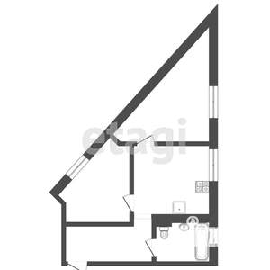 2-к квартира, вторичка, 56м2, 7/16 этаж