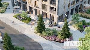 1-к квартира, вторичка, 46м2, 17/25 этаж