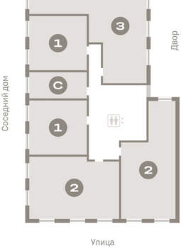 3-к квартира, вторичка, 98м2, 4/11 этаж