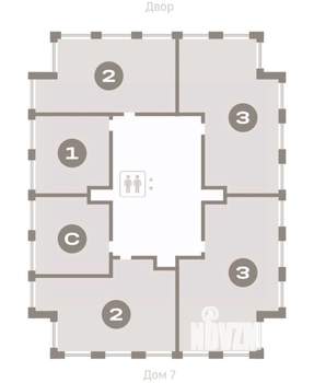 2-к квартира, вторичка, 89м2, 17/17 этаж