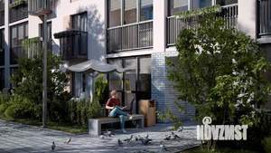 1-к квартира, строящийся дом, 53м2, 3/4 этаж