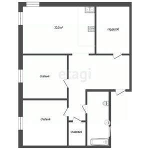 2-к квартира, вторичка, 62м2, 6/10 этаж