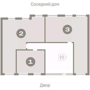 3-к квартира, вторичка, 82м2, 3/9 этаж