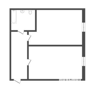 2-к квартира, вторичка, 41м2, 4/9 этаж