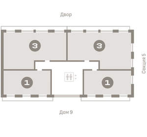 3-к квартира, вторичка, 160м2, 6/8 этаж