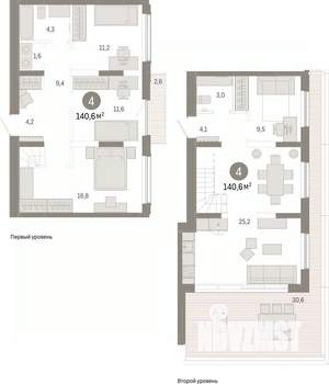 4-к квартира, вторичка, 141м2, 6/7 этаж